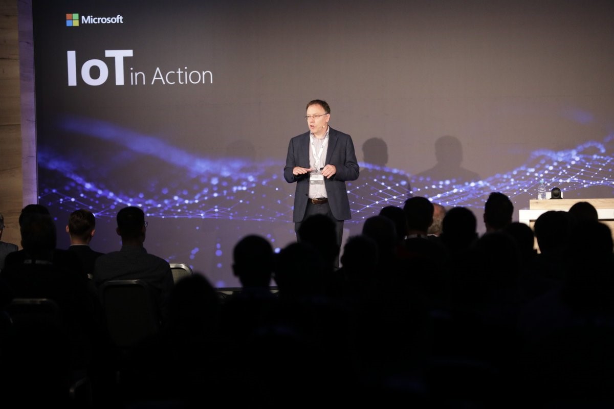 Jazzros representatives visited the IoT In Action conference in Warsaw