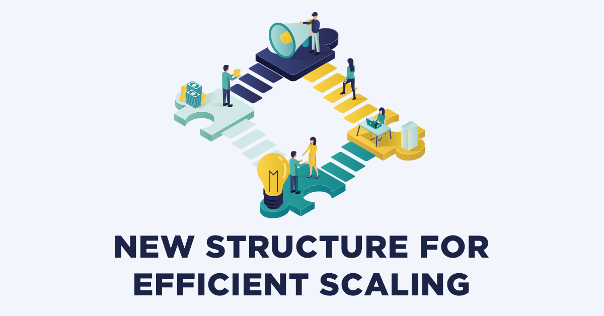 Why Our New Organisational Structure Enables Us to Scale Efficiently